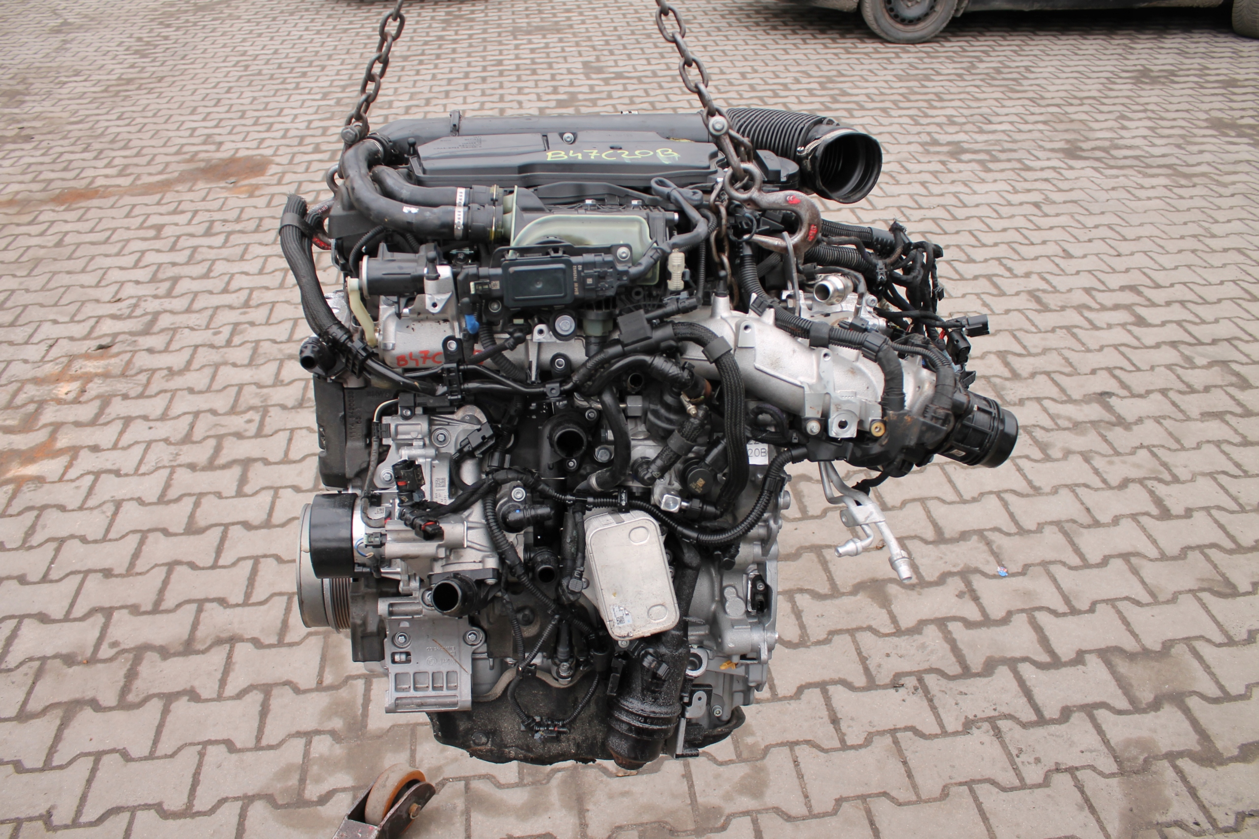 engine complete BMW B47C20B 7 TYSKM