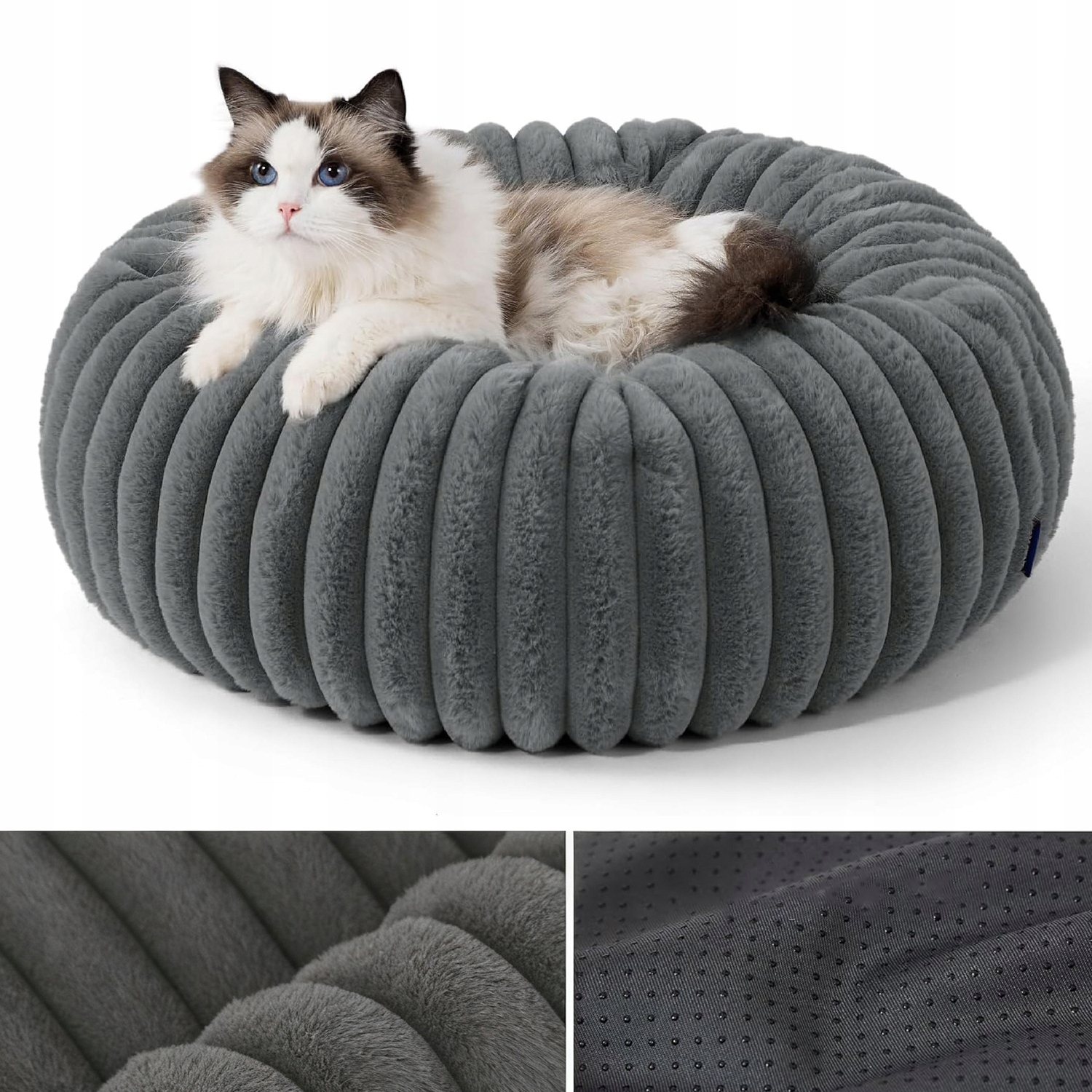 Levně Pelíšek Pro Psa Kočičí Domeček Kulatá Podložka Měkká Protiskluzová Odolná Snadno Se Čistí