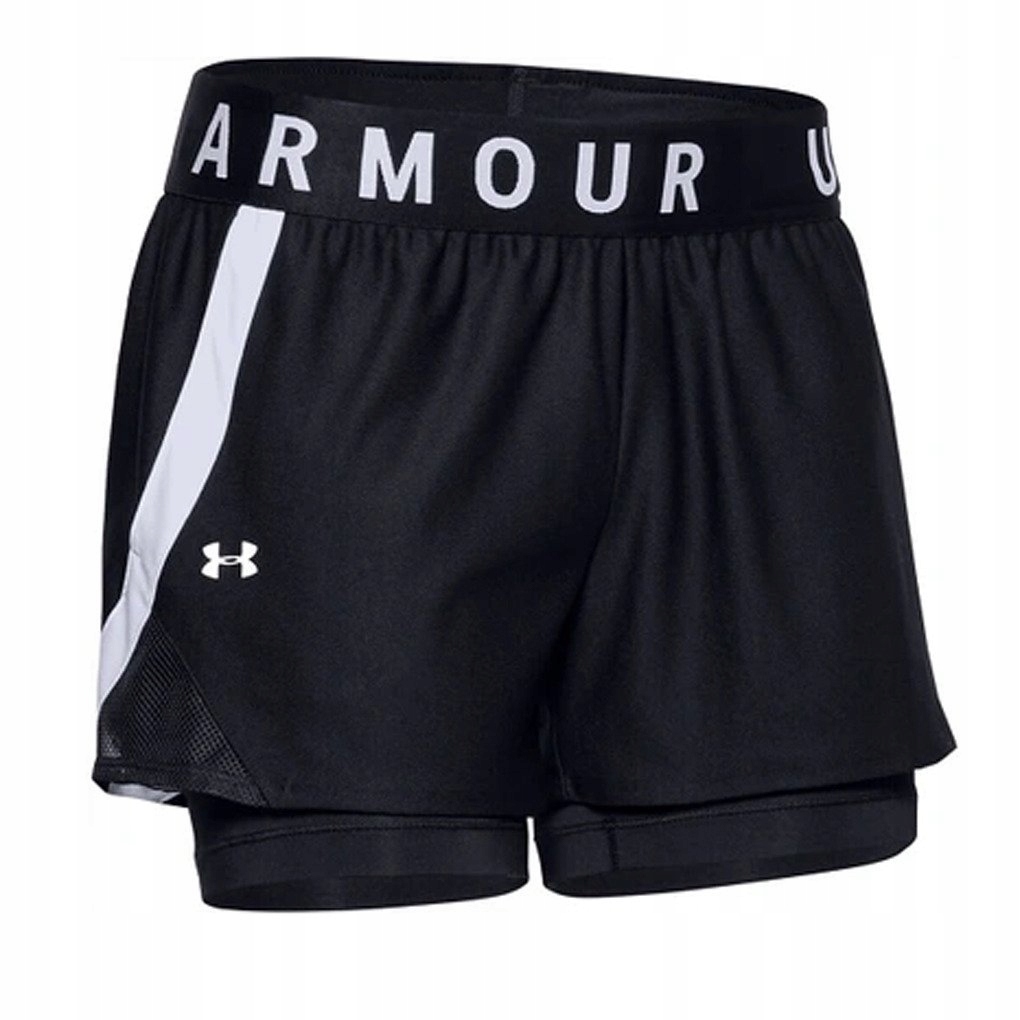 Under Armour Kraťasy Play Up 2-In-1 Shorts černá
