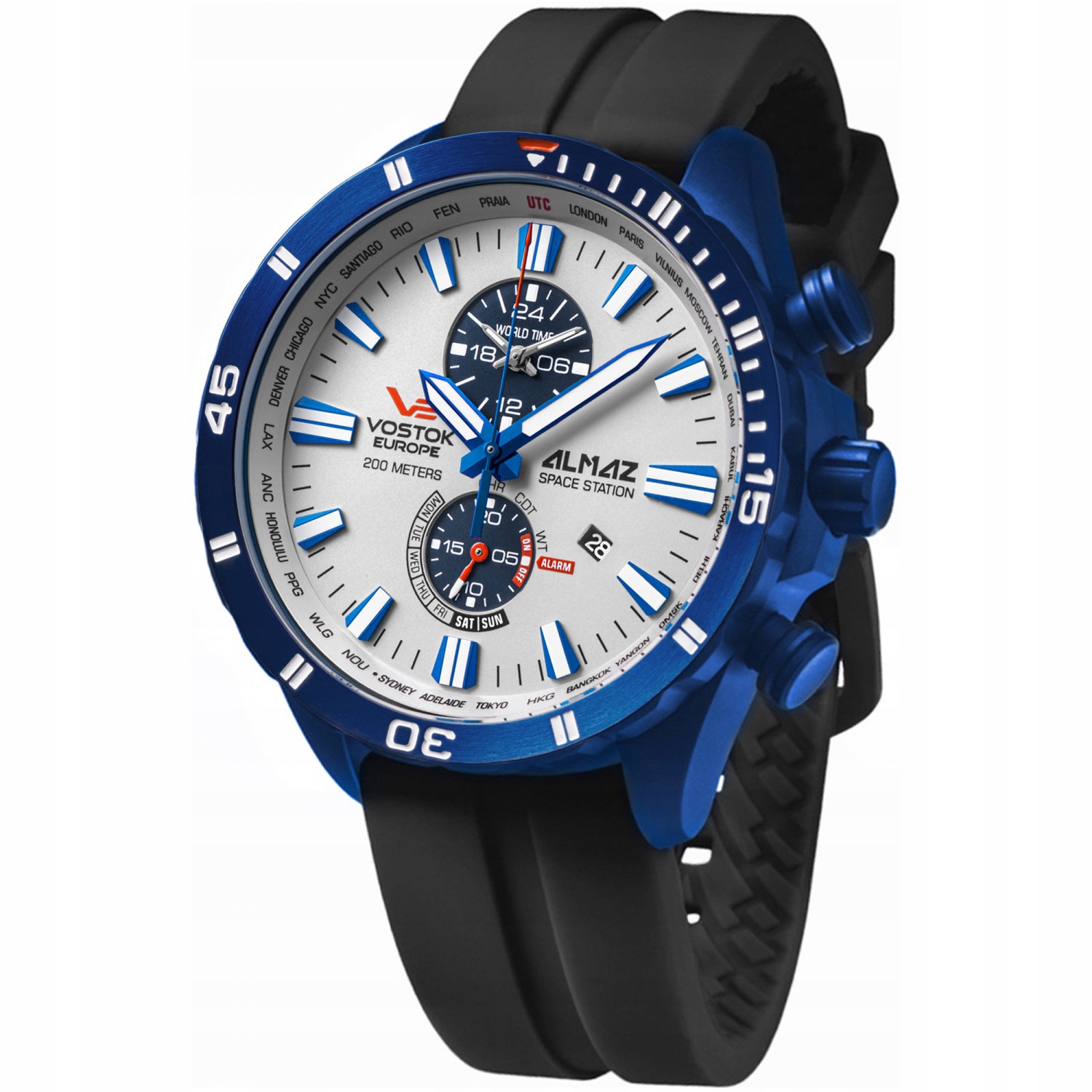 Pánské Hodinky Vostok Europe YM8J-320D657S, černý pásek