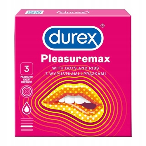 

Prezerwatywy Durex Pleasuremax prążki i wypustki