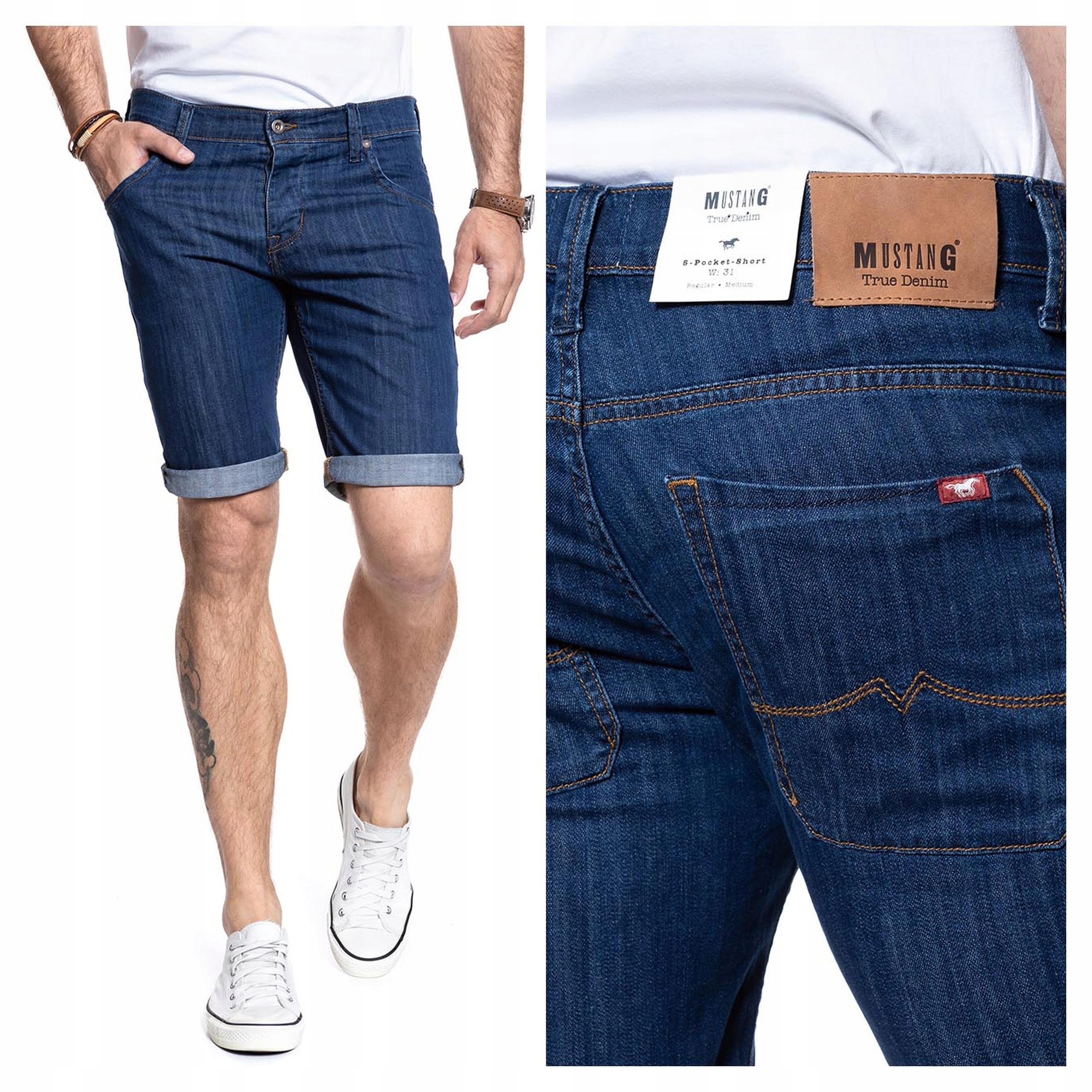 Pánské džínové kraťasy Mustang 5 Pocket Short 29