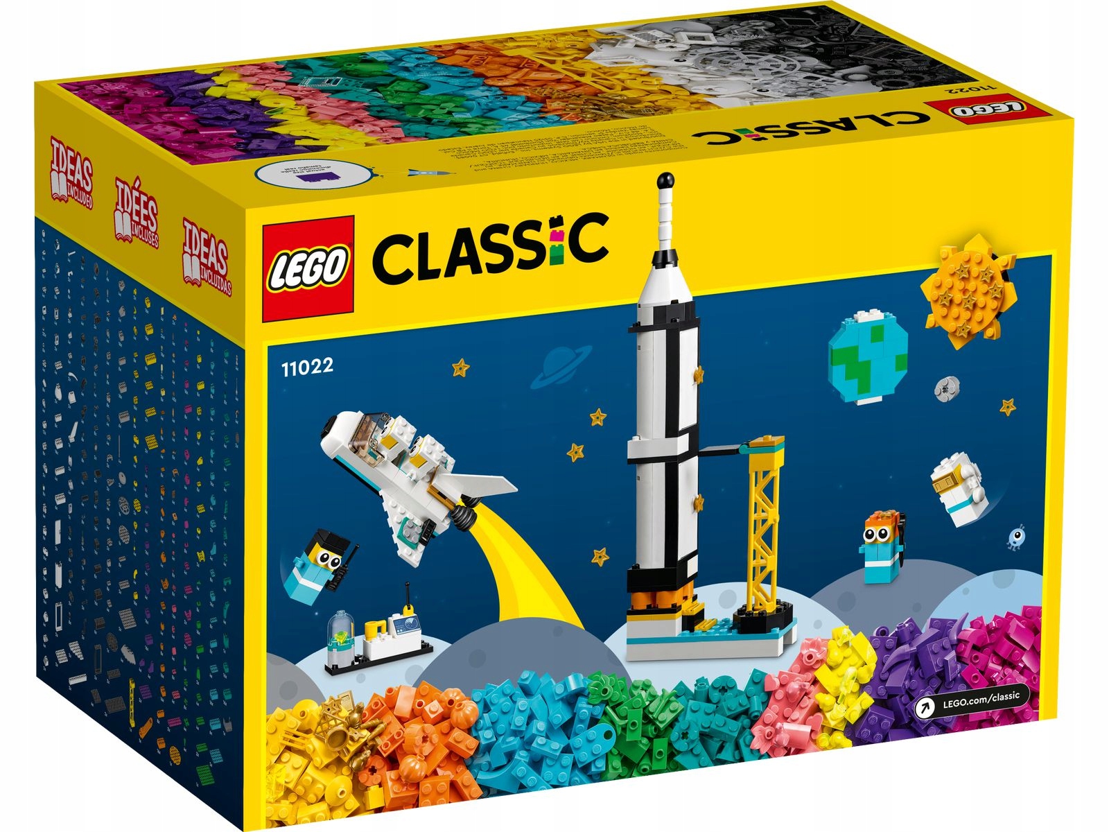 LEGO 11022 CLASSIC - MISJA KOSMICZNA Stan opakowania oryginalne