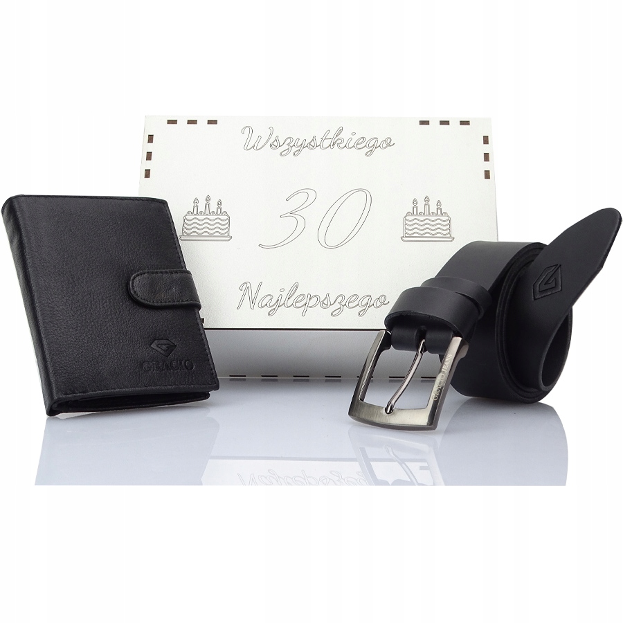 Set Koža Dárek k 30. narozeninám Pánská Klasika