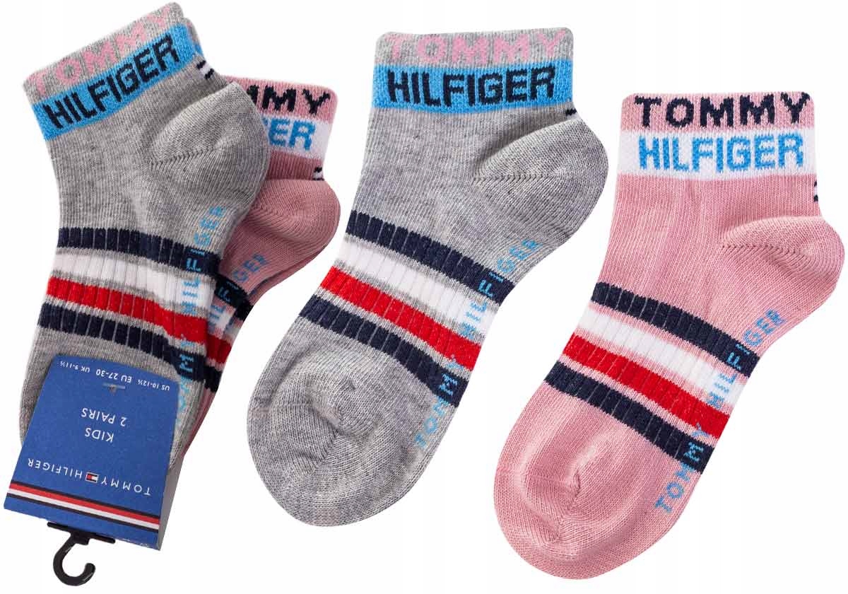 

Tommy Hilfiger Skarpetki Dziec 2P Pink/gray r31-34
