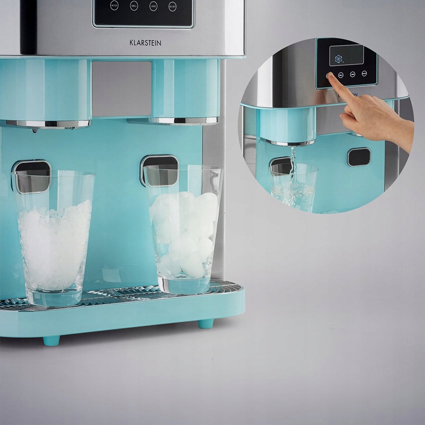 Klarstein maszyna do lodu 3w1 kostkarka 18kg/24h Marka Klarstein