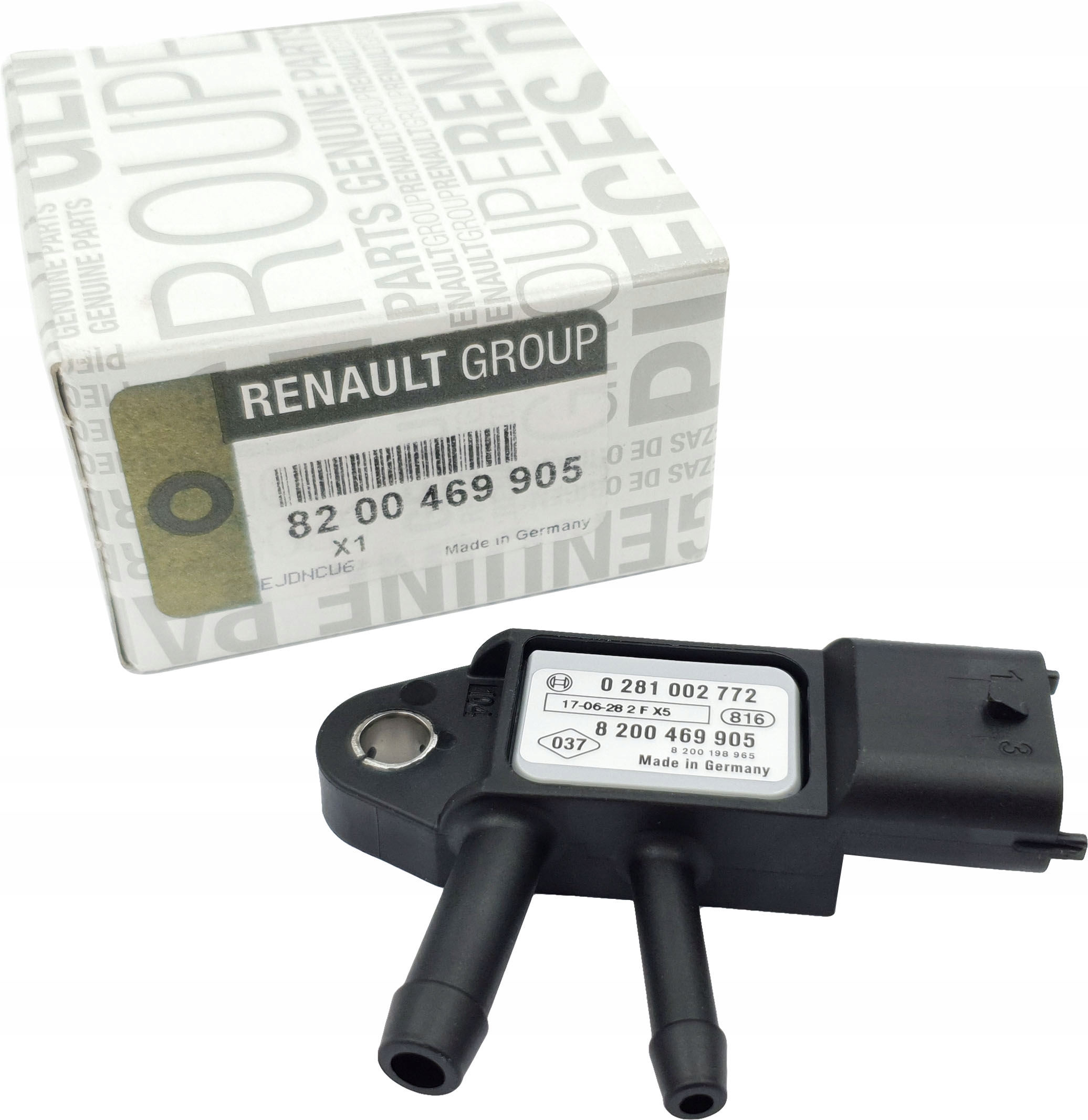 8200 469 - RENAULT CAPTUR CLIO IV 1.5 DCI ДАТЧИК ВИХЛОПНИХ ГАЗІВ OE