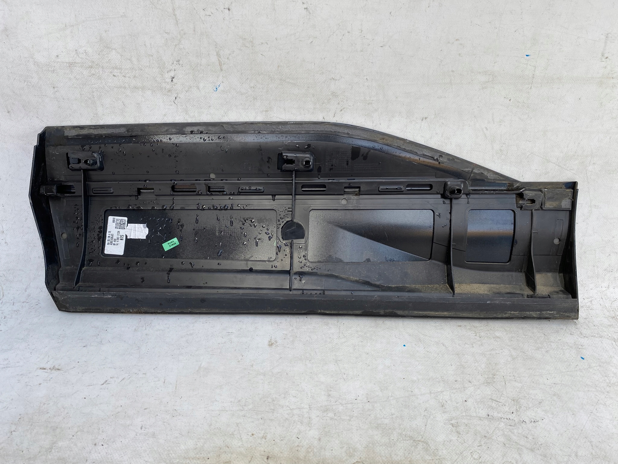 AUDI Q4 E-TRON 21- moulding right door rear rear part 89A853970A