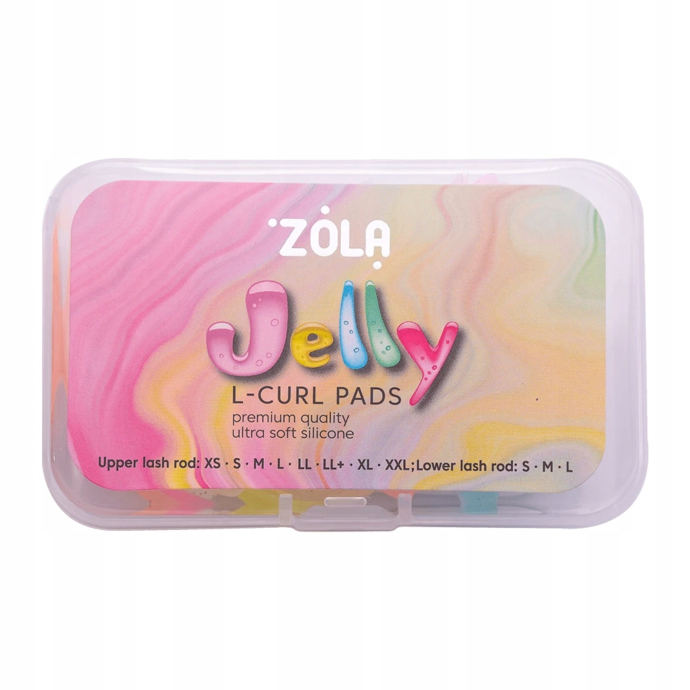 Zola Formy silikonowe Jelly L-curl do laminacji rzęs