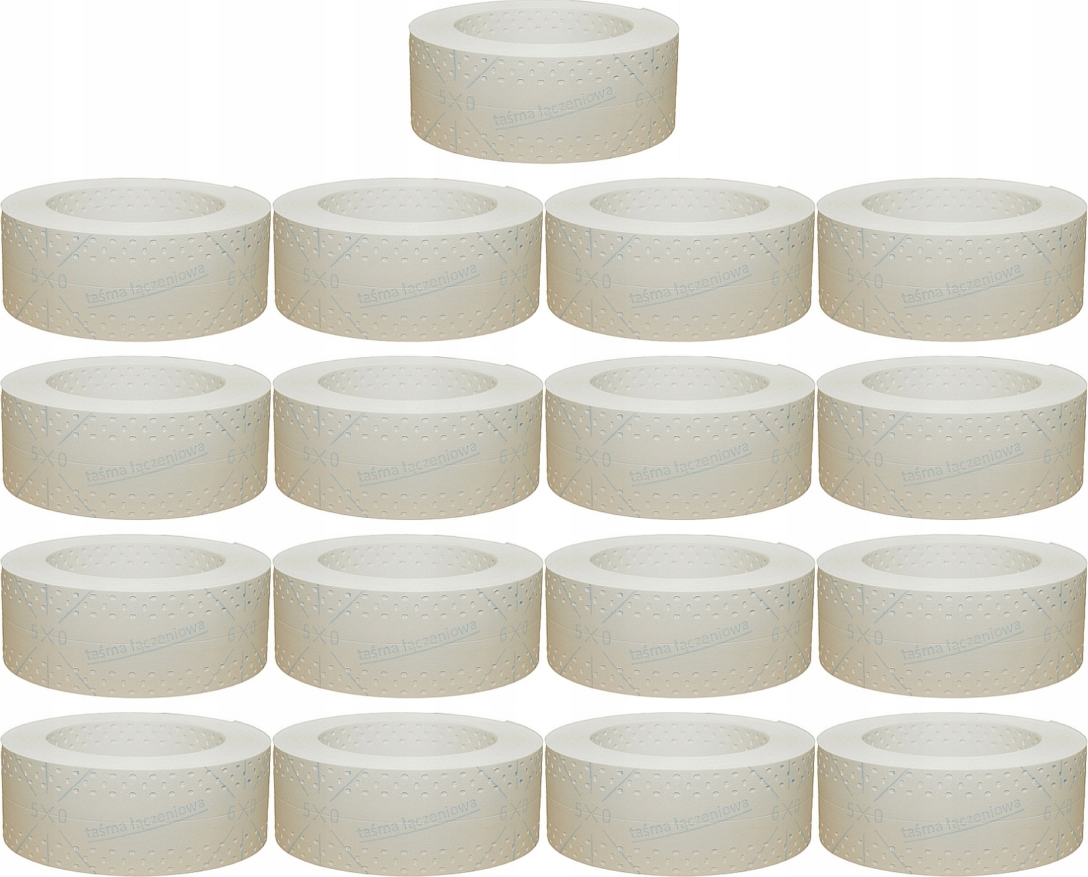 17szt Taśma Amerykańska Łączeniowa Do Karton Gips Sime Tapes Q25 50mm x 25m