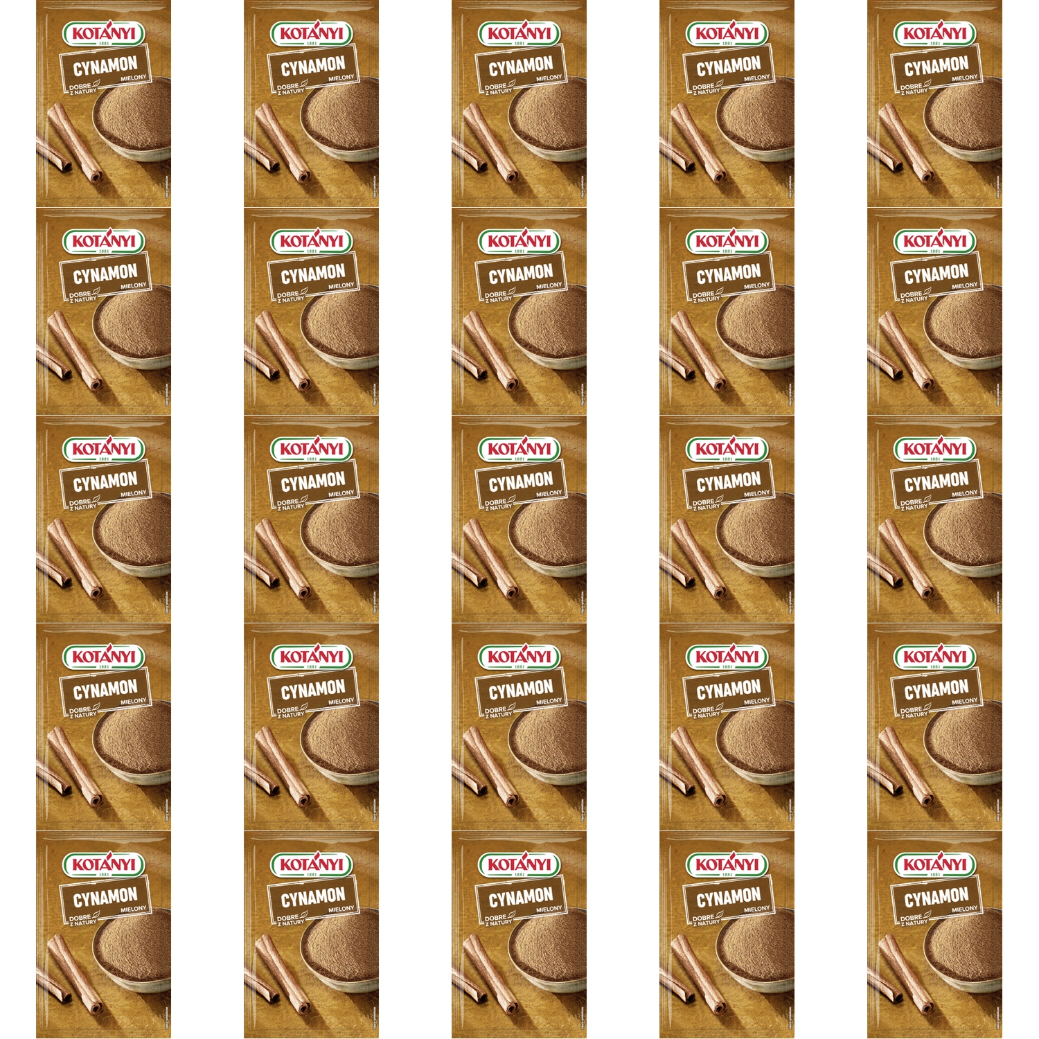 25x 18g Kotanyi cynamon mielony Karton