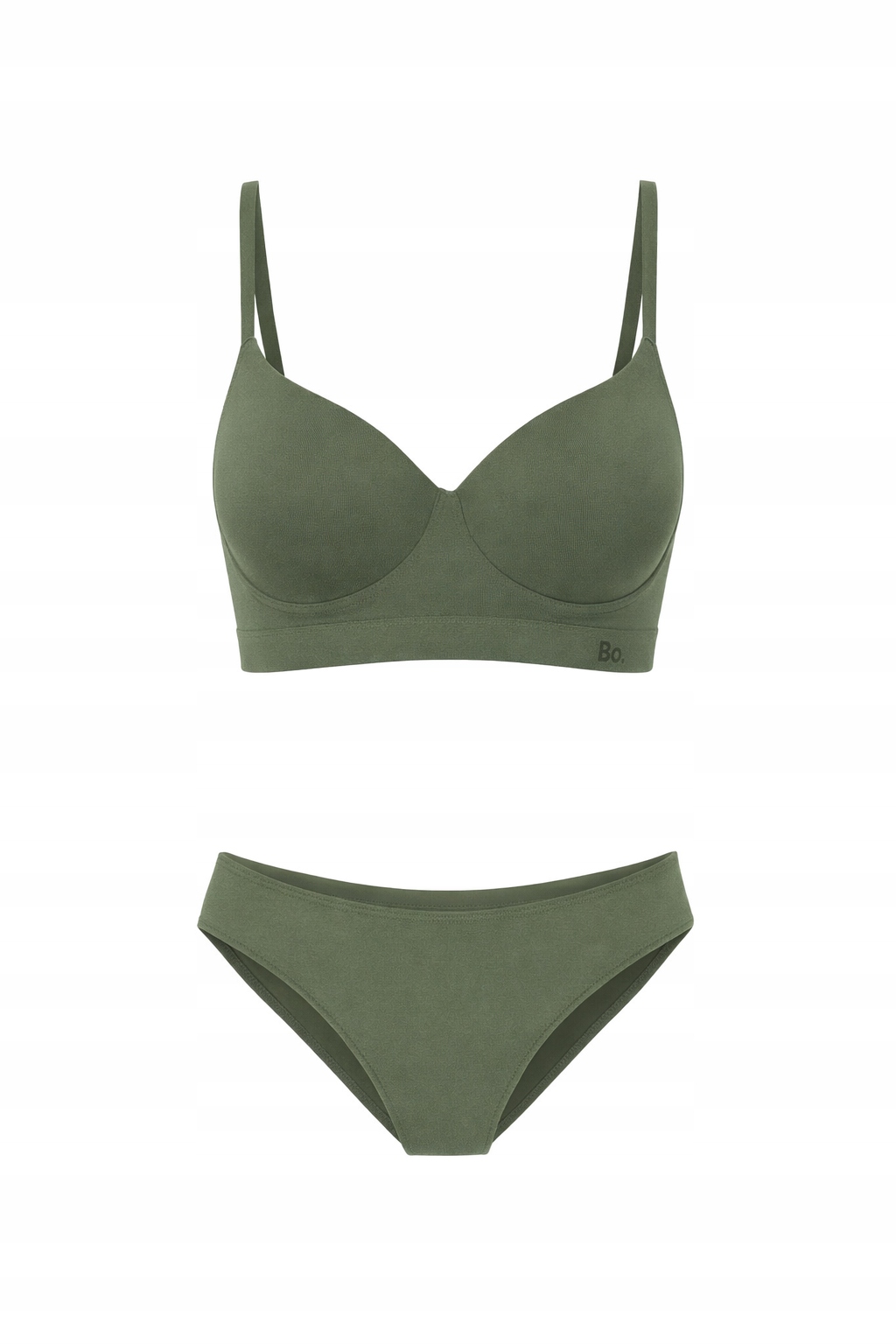 Dkny Hladká Měkká Podprsenka V Zelené Barvě S I3C