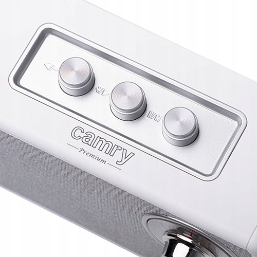 CR 1902 White Radio FM z Bluetooth - USB-C, TWS, AUX, SD
