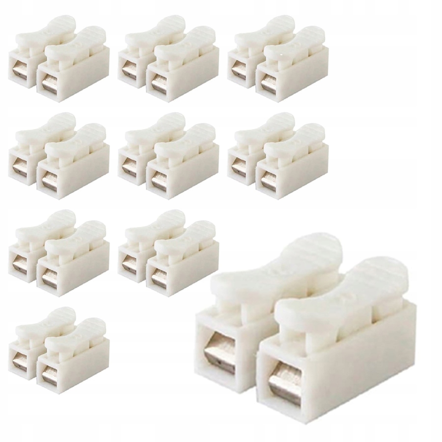 10x SZYBKOZŁĄCZKA KOSTKA ZŁĄCZKA DRUT 4x 0,5-3,5mm