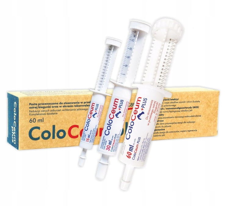 ColoCeum Plus 60 ml na biegunkę dla psów i kotów