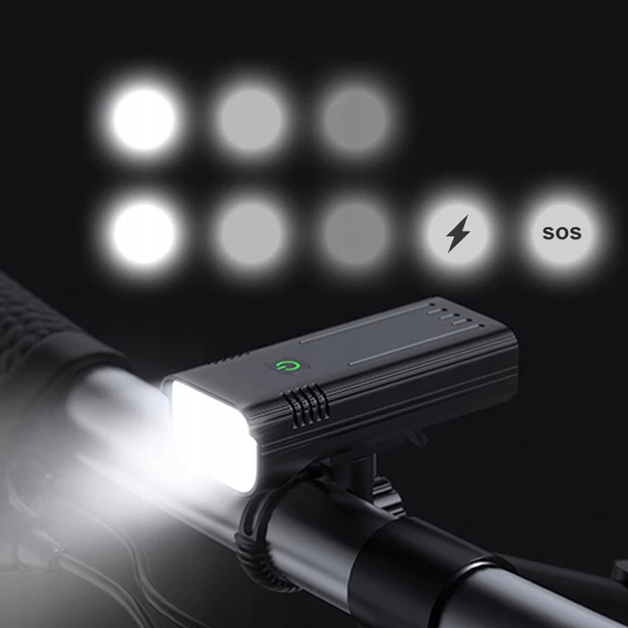 LAMPKA ROWEROWA LED OŚWIETLENIE ROWER PRZÓD TYŁ Marka Inna marka