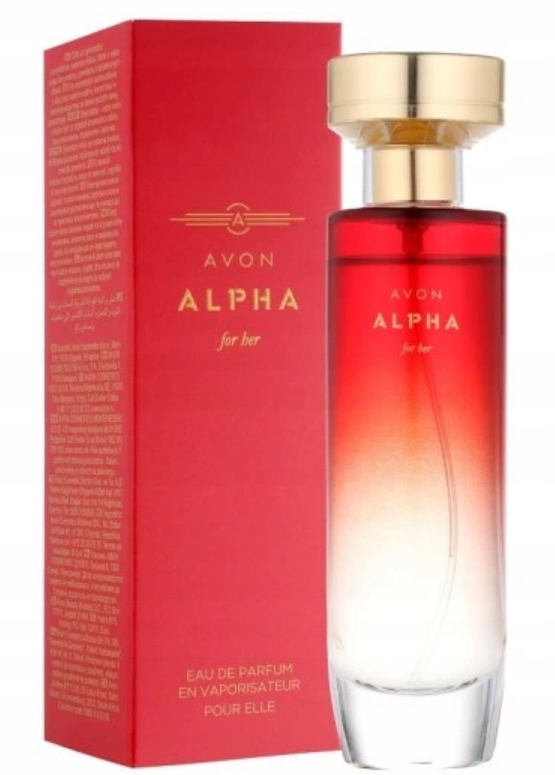 Avon Zestaw woda perfumowana damska Alpha 50 ml oraz dezodorant Unikat