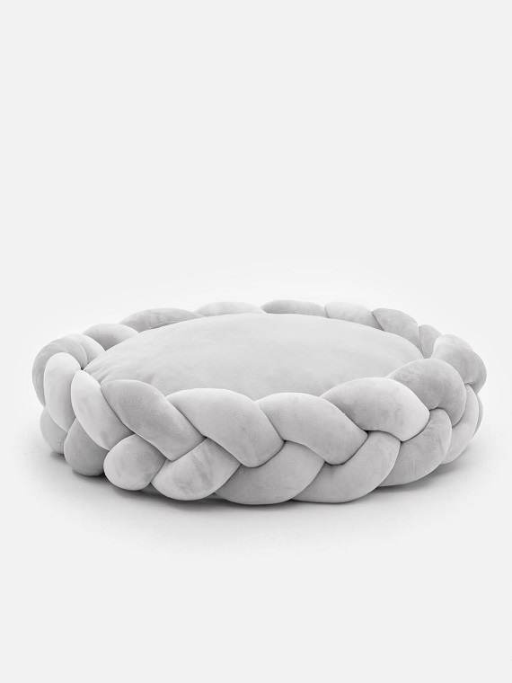 Pelíšek pro psa nebo kočku, světle šedé, 70 cm