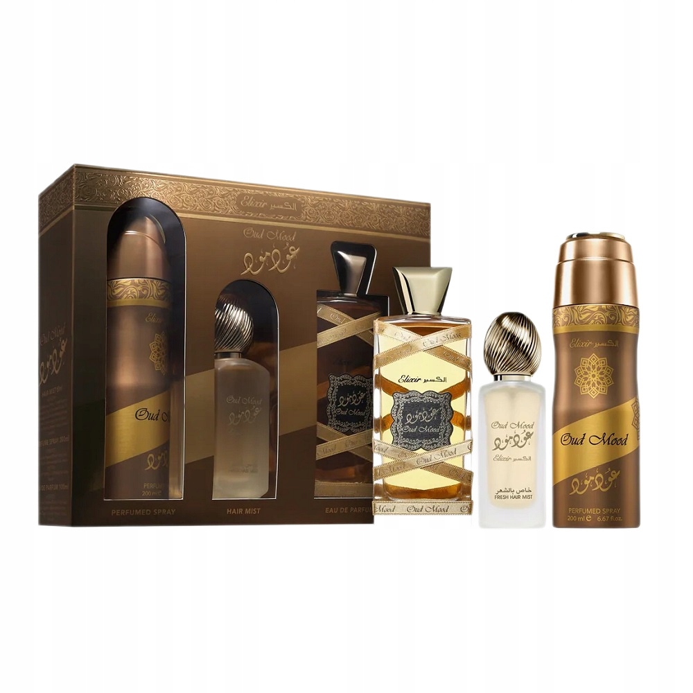 Oud Mood Elixir zestaw woda perfumowana mgiełka dezodorant