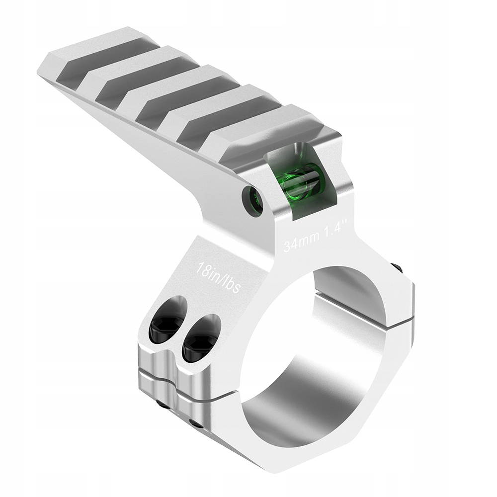 34mm Rurka Polowanie Luneta Poziomica Pierścienie 20mm Szyna Luneta Pierścienie Aluminiowe