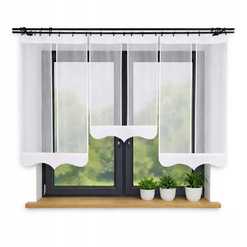 Panele okienne gotowe firany panelowe 3x60cm| FL804