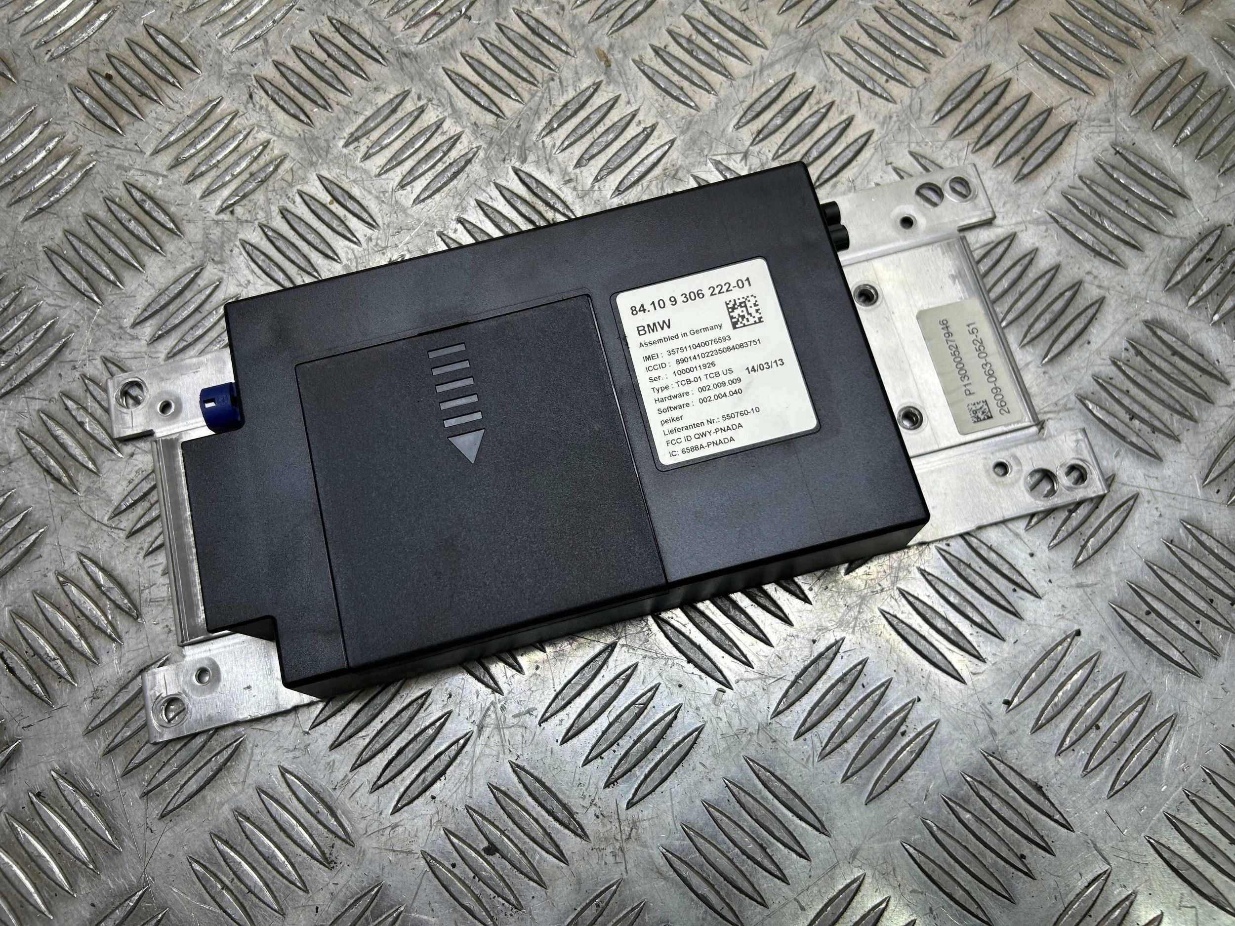 modulo Bluetooth BMW 5 F10 F11 2013 9306222