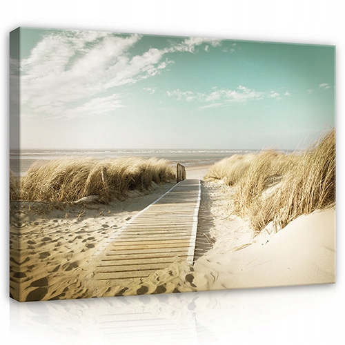 Obraz Pláž Moře Příroda Moderní Do Ložnice Obývacího Pokoje Plátno 120x80