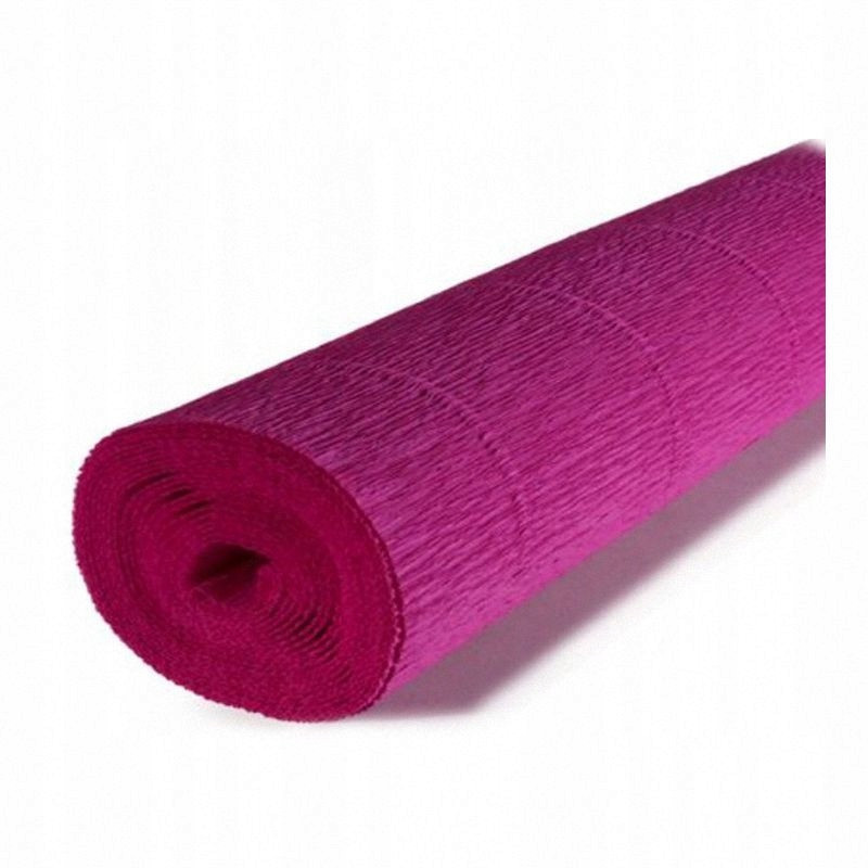 KREPINA BIBUŁA MARSZCZONA FUKSJA KARBOWANA TRWAŁA Bohater Inny