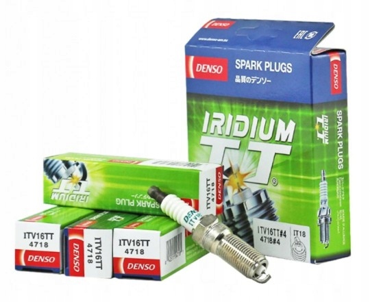 4x ŚWIECE ZAPŁONOWE IRIDIUM TWIN TIP DENSO ITV16TT