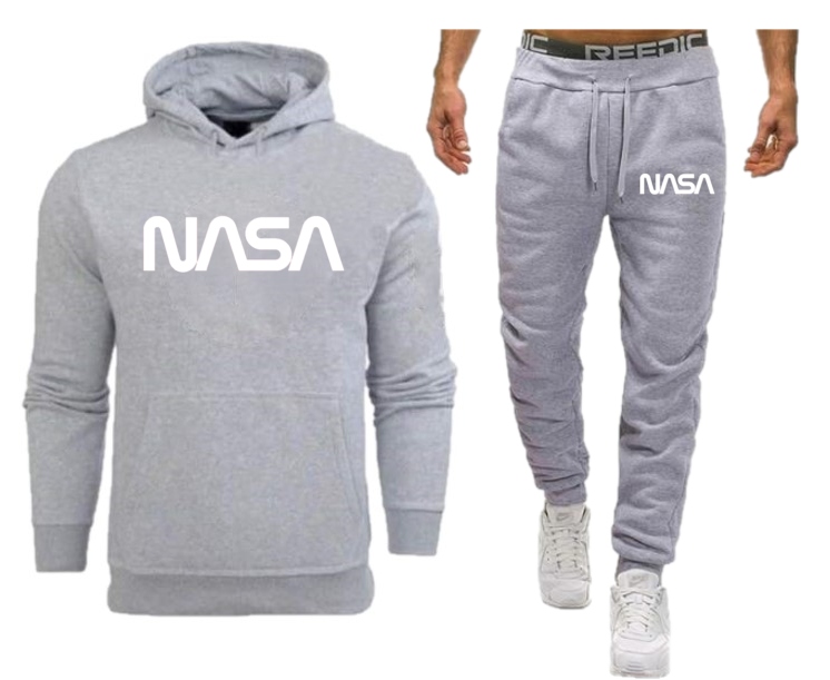

Komplet Dresowy Nasa Bluza i Spodnie S-xxl Tu XL