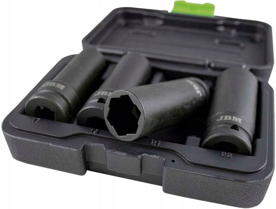 Nasadki wykrętaki 17-22 mm, 4 szt. Mocowanie 1/2