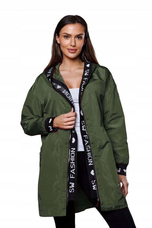 Bunda S S Kapucí B8145 Khaki M (38)