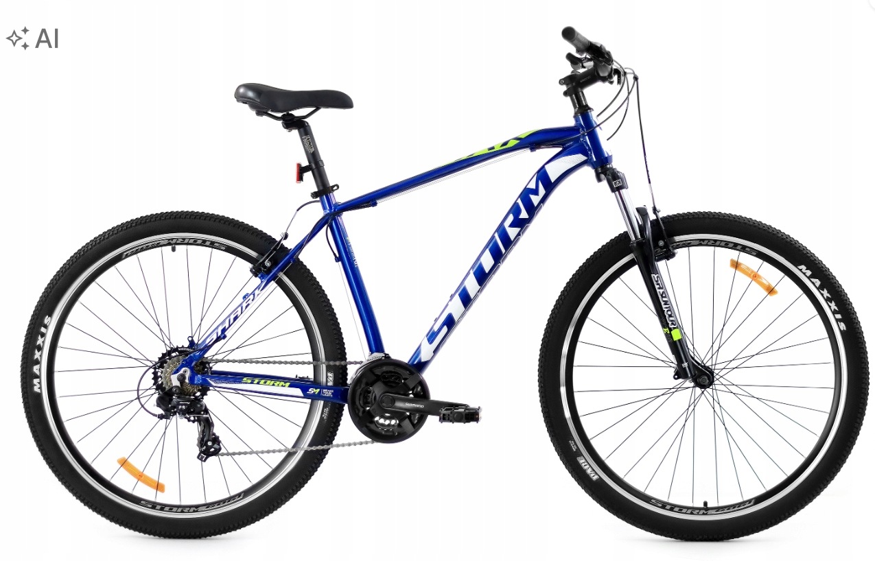 Rower 29" Mtb Storm Shark 1.0 19" hamulce Vbr Amt