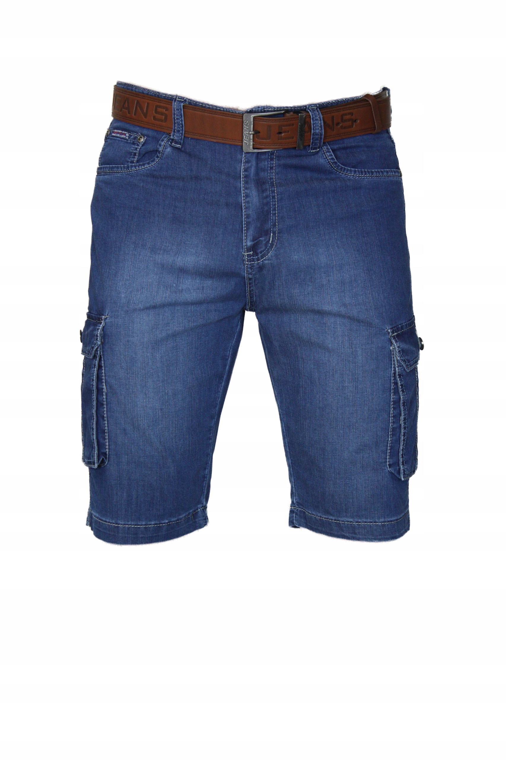 

Męskie Krótkie Bojówki Jeans W53 Pas 140-144