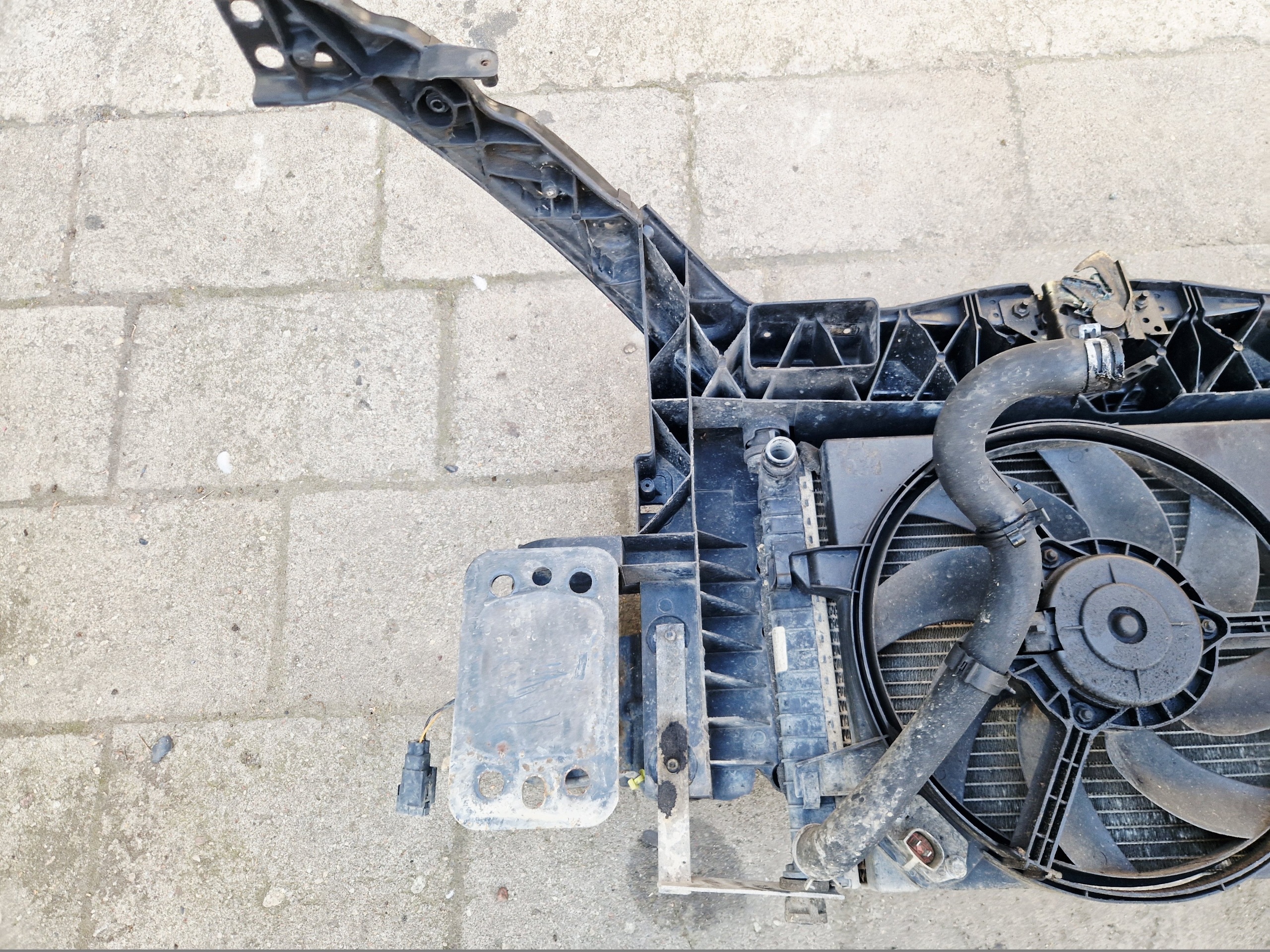 FORD FUSION MK1 1.4 TDCI support panel for radiators pillar radiator KOMPLET