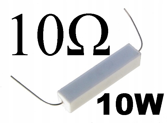

10ohm rezystor 10W 10R opornik