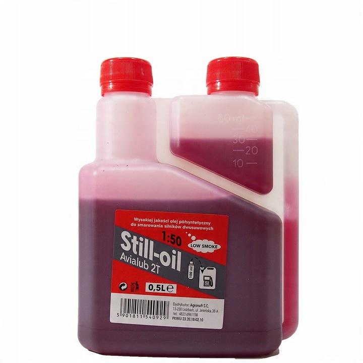 

Olej Do Silników Dwusuwowych 500ML Mieszanka Czerw
