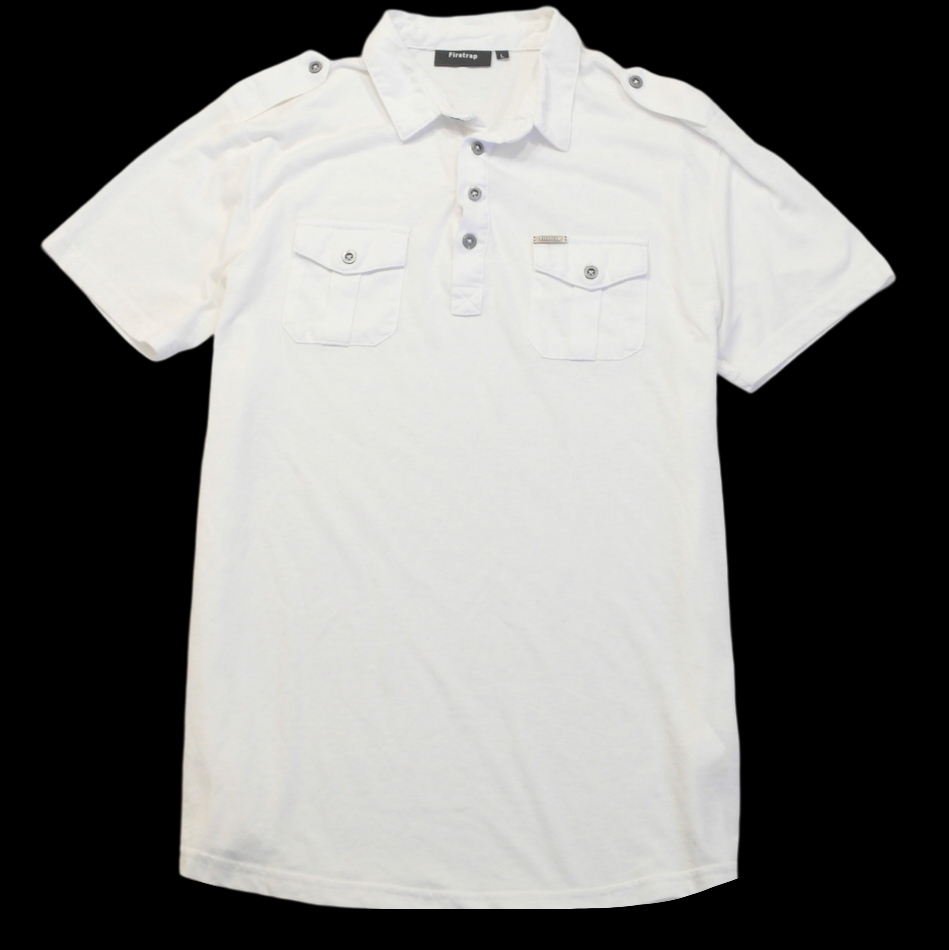 FIRETRAP _ MARKOWA KOSZULKA POLO Z LOGO _ L/XL