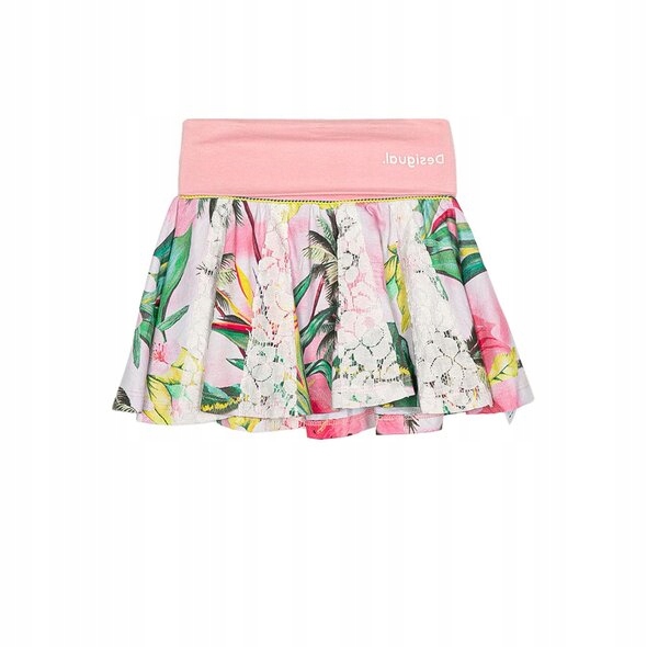 DESIGUAL LOGOWANA SPÓDNICA PRINT (9-10L) Płeć dziewczynki