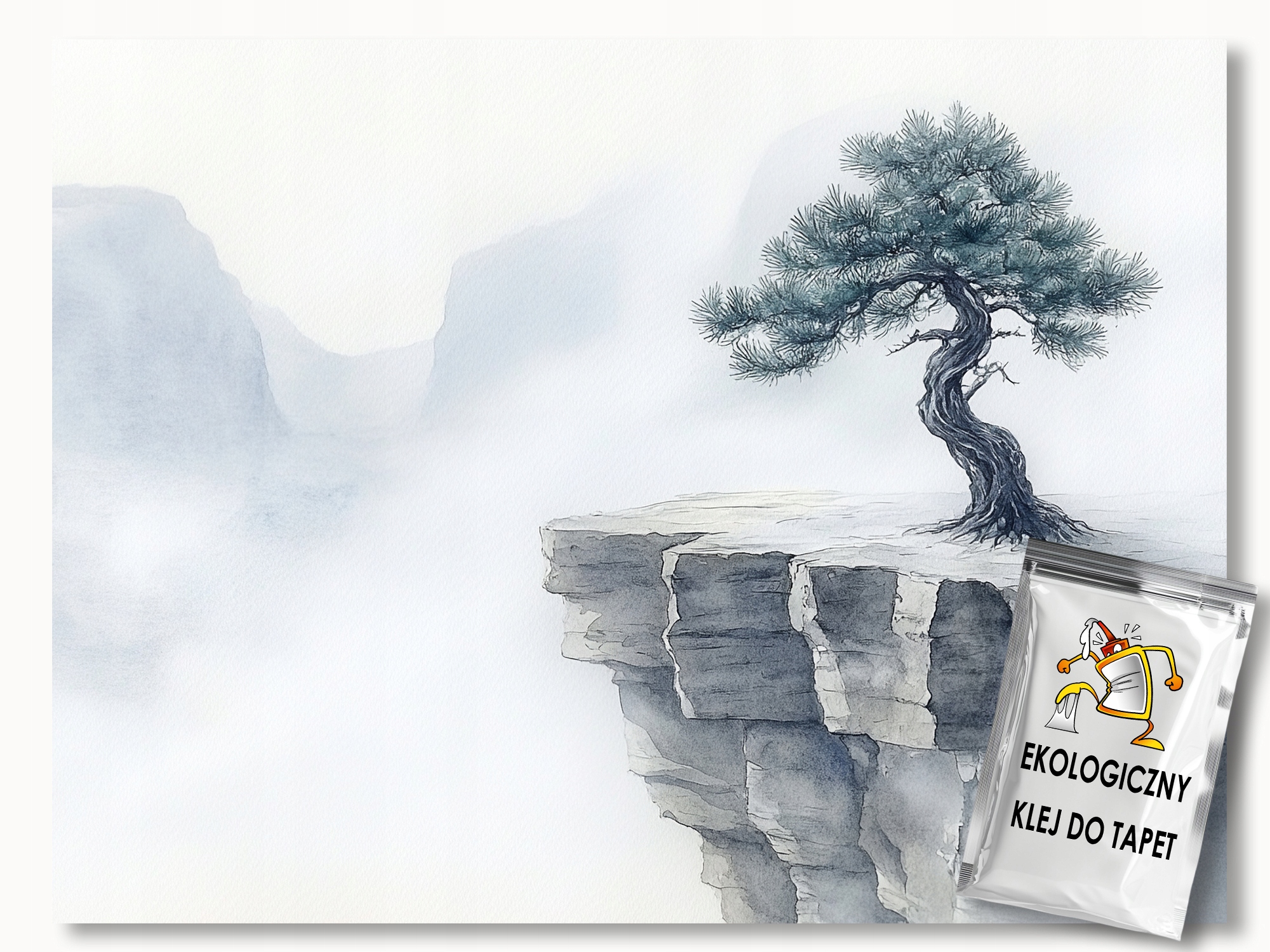 Fototapeta Flizelina Krajina Hory Útes Skála Dřevo Borovice 416x254 lepidlo