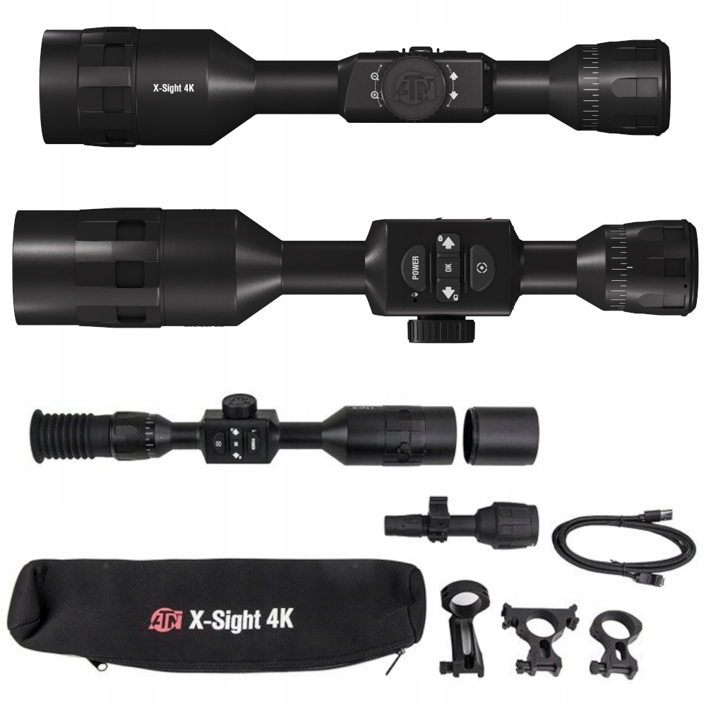 Luneta celownicza noktowizyjna Atn X-Sight-4K Pro Smart 3-14x