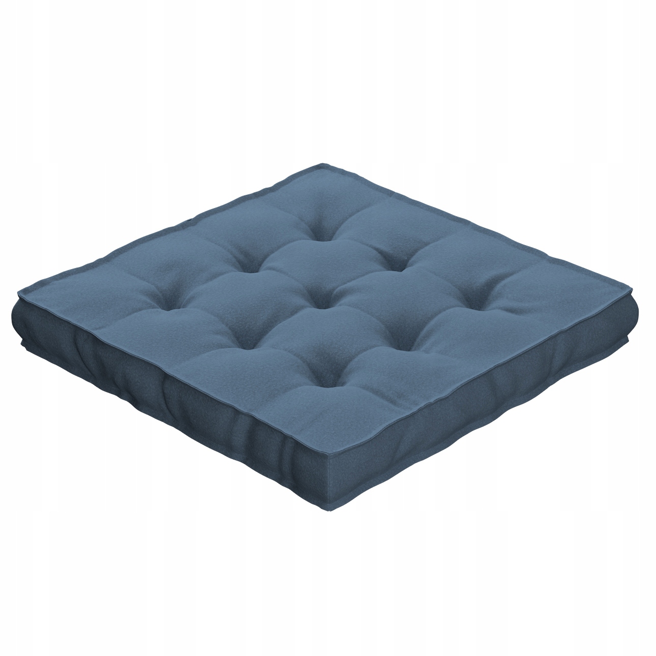 Polštář na židli Kuba 40x6 modrá bukla