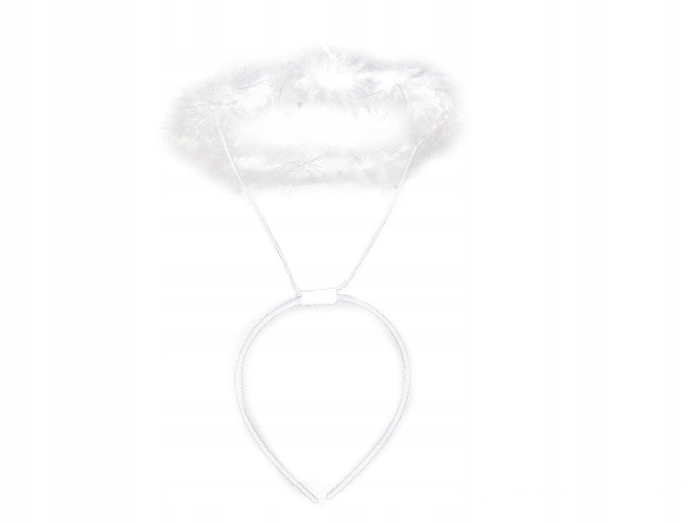 STRÓJ ANIOŁEK SKRZYDŁA I AUREOLA PIÓRA ANIOŁ JASEŁKA BAL PRZEBRANIE Marka Goliat