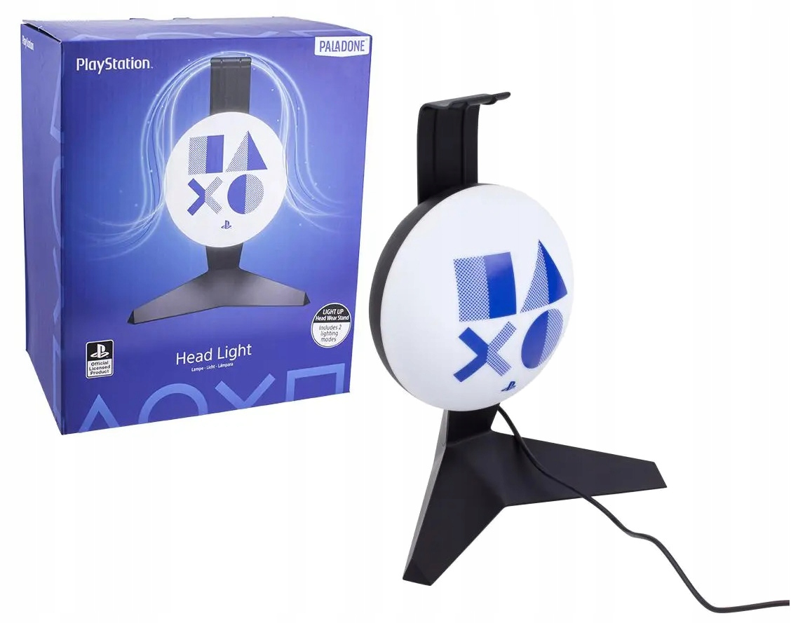 Lampka Stojak na słuchawki PlayStation 23 cm Oficjalna licencja