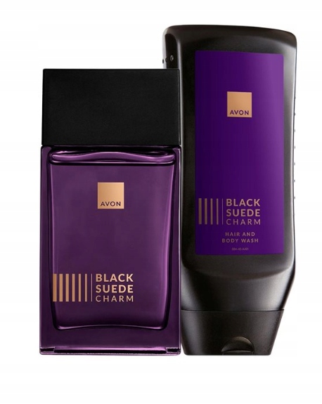 Woda toaletowa Black Suede Charm dla Niego żel pod prysznic
