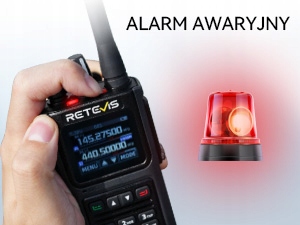 Retevis C1 krótkofalówka Dwuzakresowy, Profesjonalne Walkie-Talkie, IP67,5W Model C1