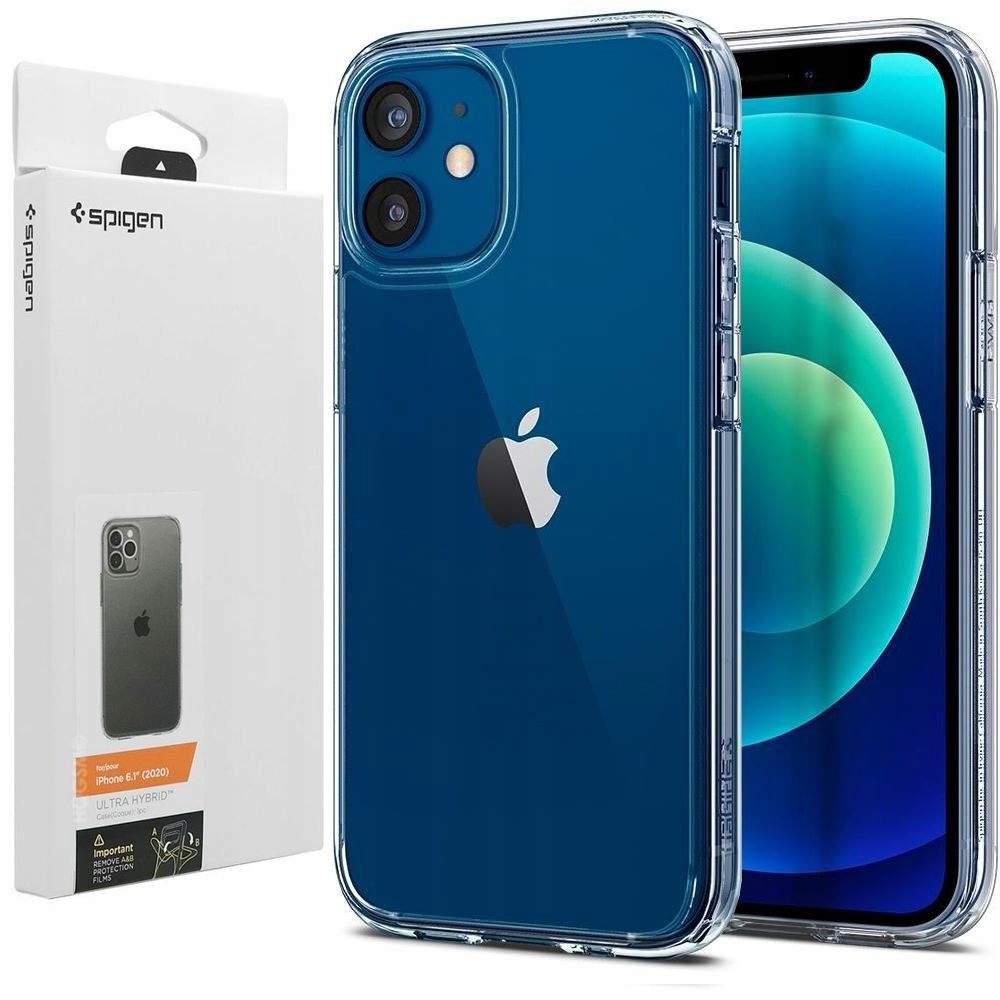 

Etui Spigen Ultra Hybrid do Apple iPhone 12/12 Pro