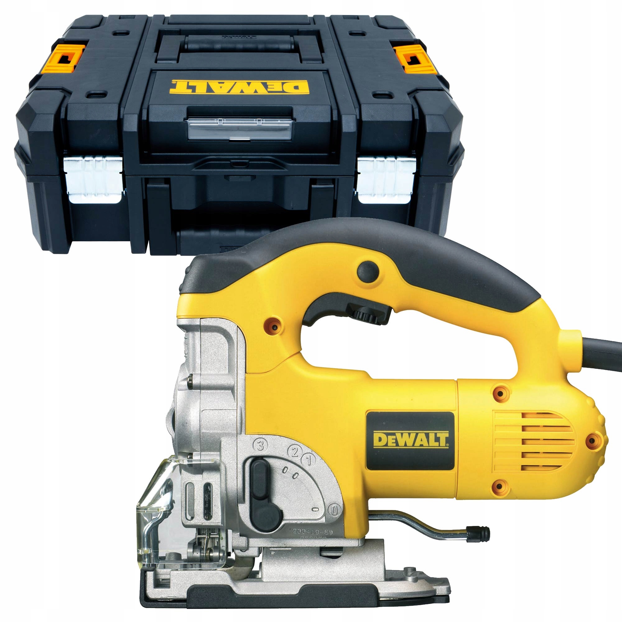 Pila Dewalt DW331K 701 W 135 mm horní rukojeť pro řezání dřeva a kovu