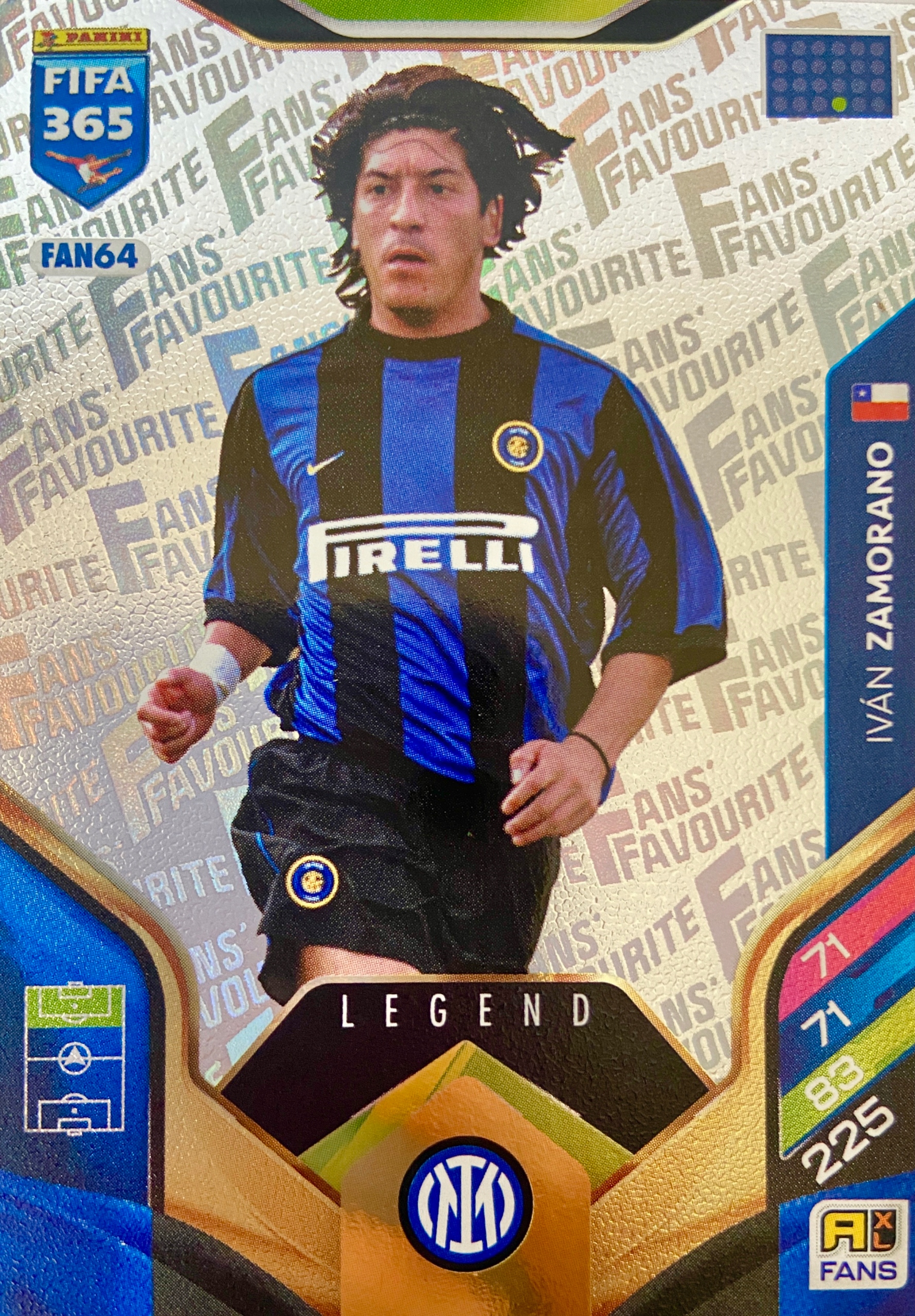 Fifa 365 2026 Fans Favourite Legend FAN64 Ivan Zamorano Inter