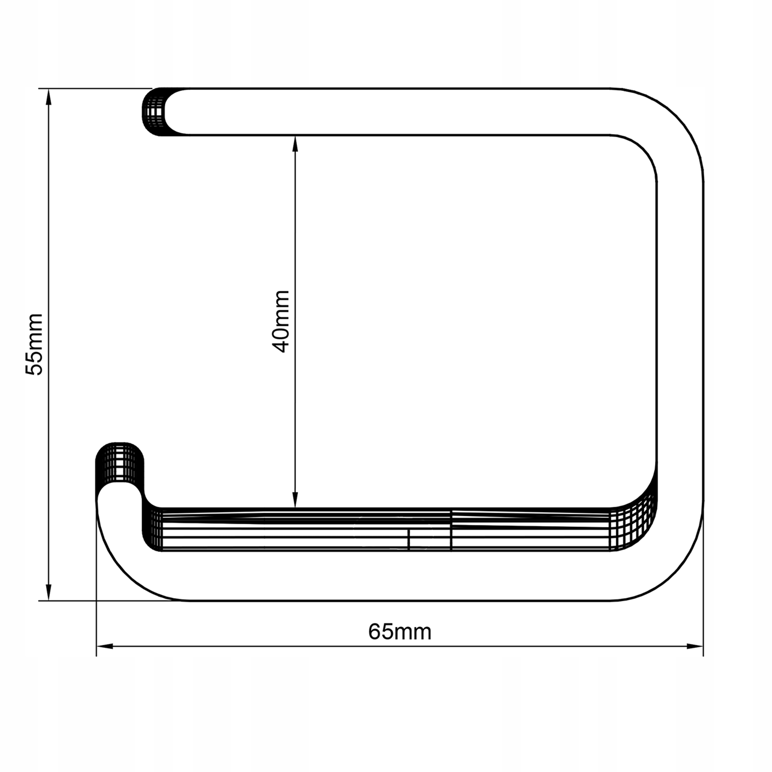 Uchwyt na słuchawki UNIWERSALNY wieszak + TAŚMA EAN (GTIN) 5904978310824
